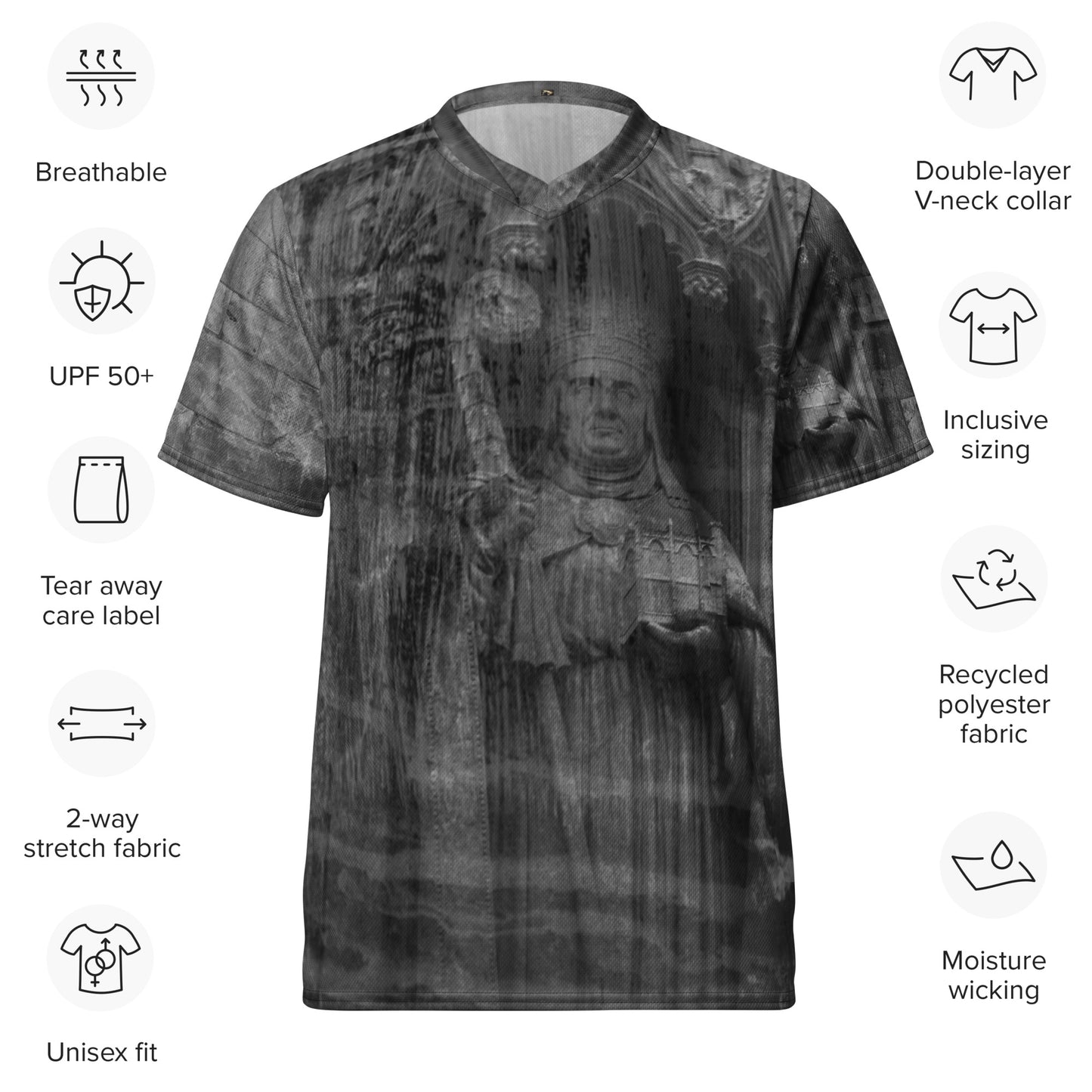 Abstract X Series T-Shirt, Tee | Recycled Unisex Sports Jersey