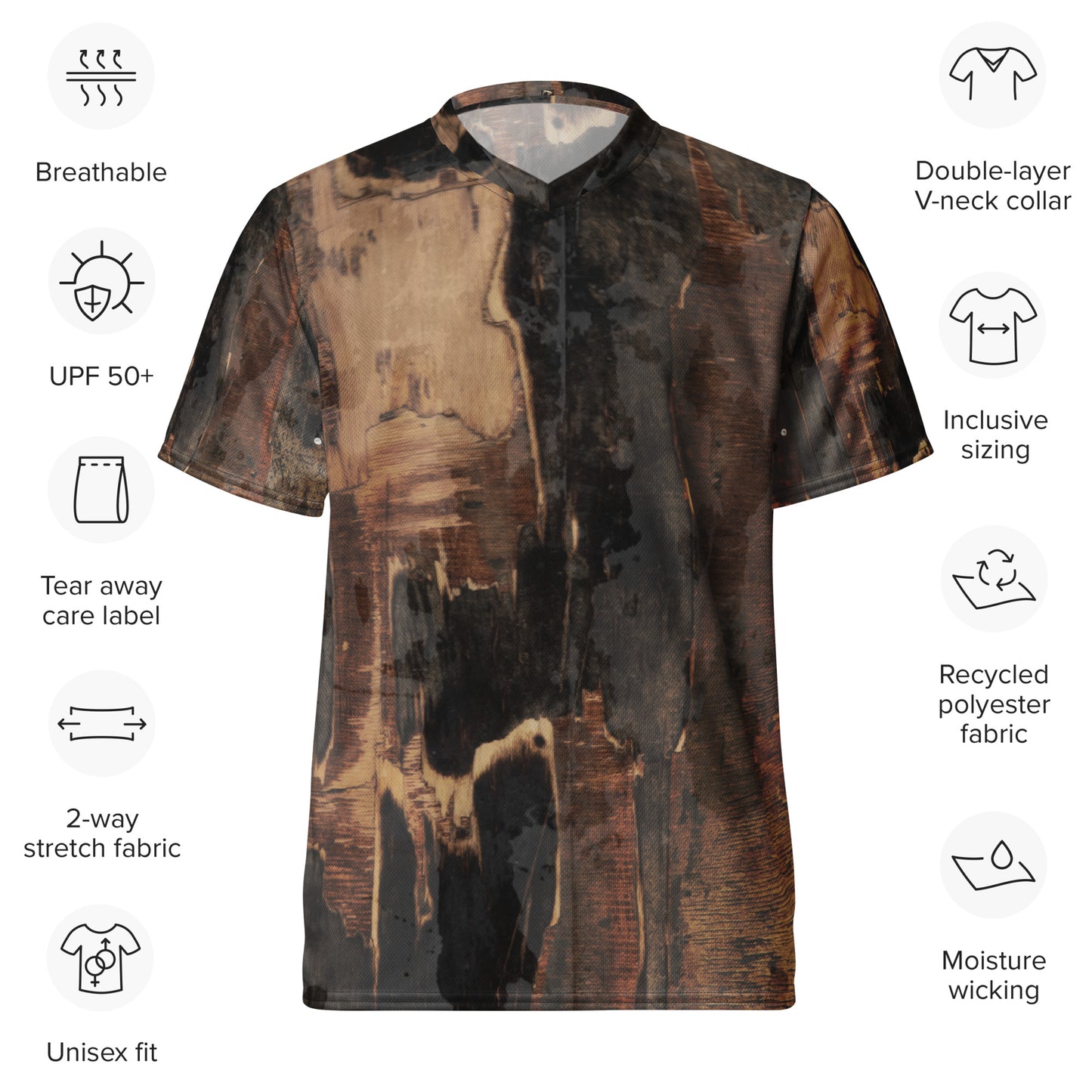 Abstract X Series T-Shirt, Tee | Recycled Unisex Sports Jersey