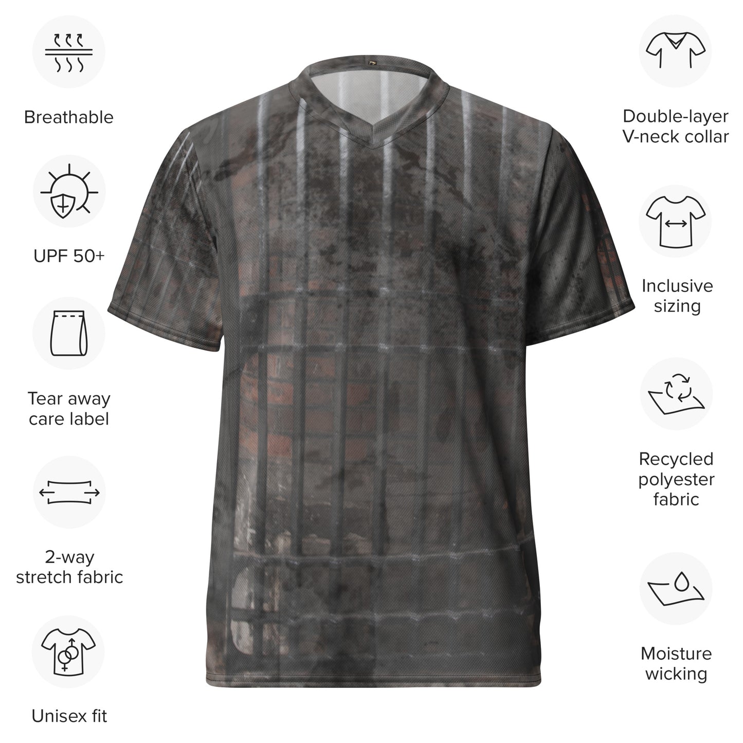 Abstract X Series T-Shirt, Tee | Recycled Unisex Sports Jersey