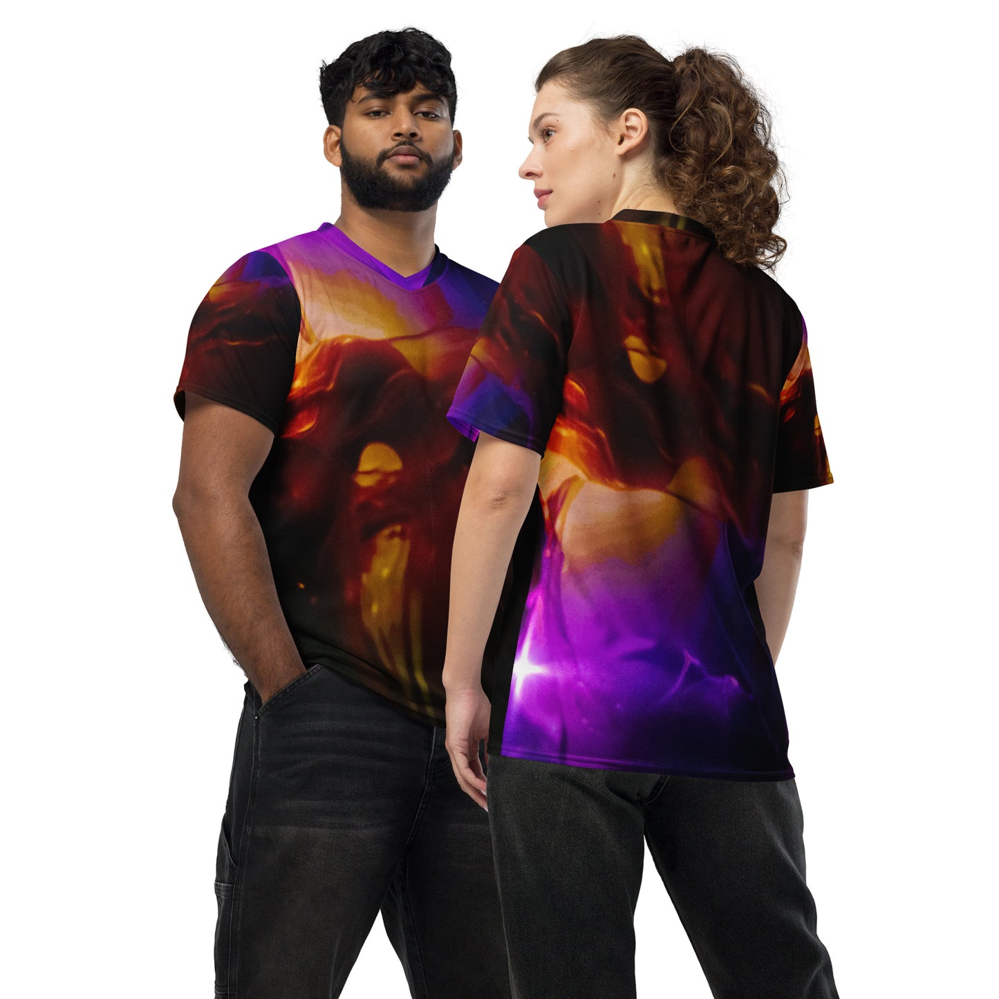 Abstract X Series T-Shirt, Tee | Recycled Unisex Sports Jersey